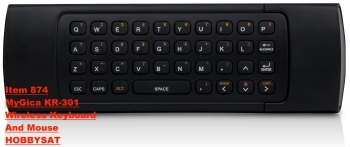 Keyboard - MyGica KR-301 wireless remote-keyboard Facebook air mouse Keyboard - MyGica KR-301 wireless remote-keyboard Facebook air mouse